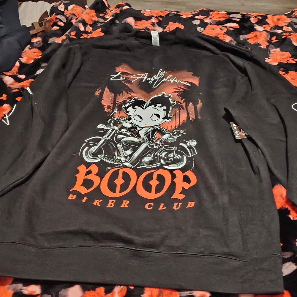 Boop Biker Club crewneck